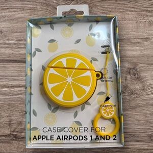 New Lemon Shaped Apple AirPod case Gen 1&2